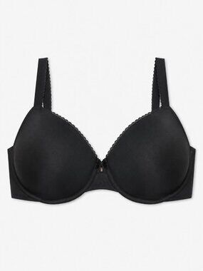 Paramour by Felina Sensational Underwire T-Shirt Bra 36H Black